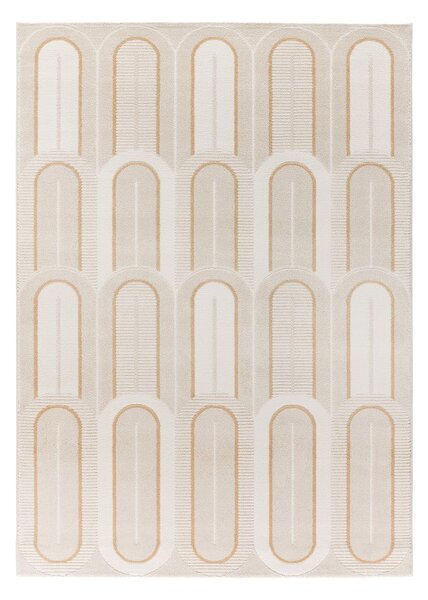 Kremno bela preproga 160x230 cm Flora – Universal