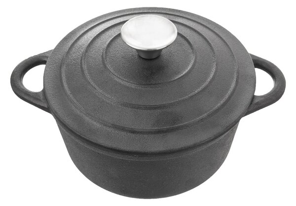 Litoželezen lonec s pokrovko za indukcijsko ploščo 4 l LITINA – Orion