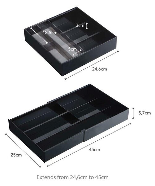Plastičen organizator za predal Tower – YAMAZAKI