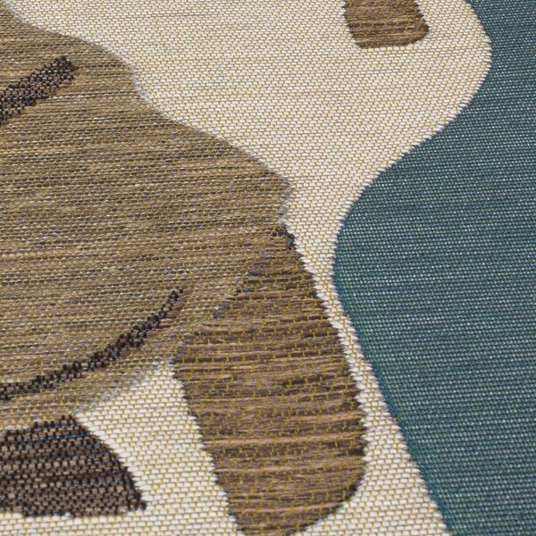 Zelena okrogla zunanja preproga ø 160 cm Eric - Flair Rugs