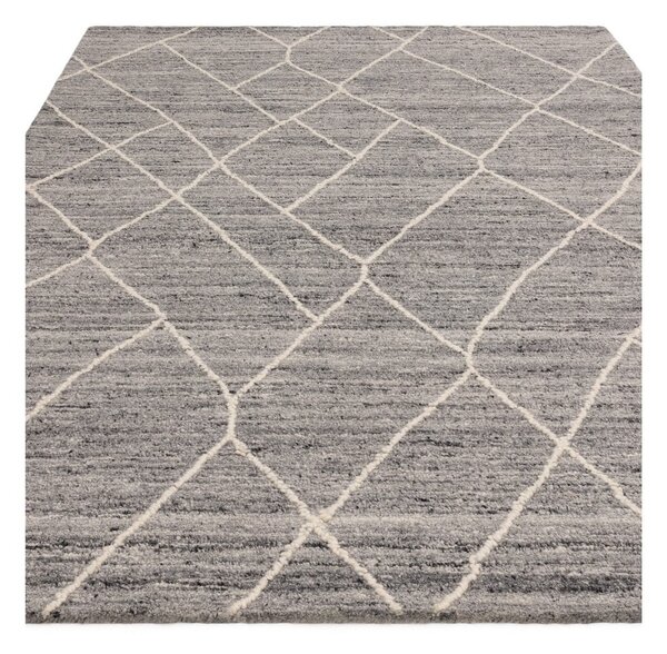 Siva volnena preproga 160x230 cm Noah – Asiatic Carpets