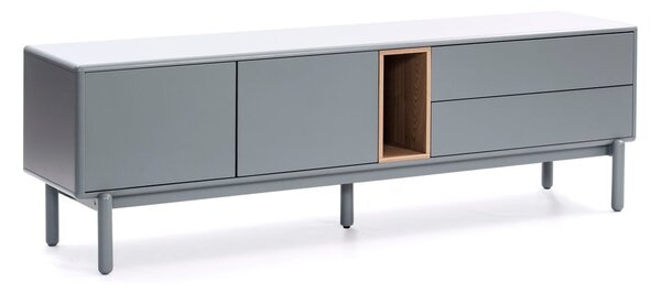 Modra/siva TV omarica 180x56 cm Corvo – Teulat