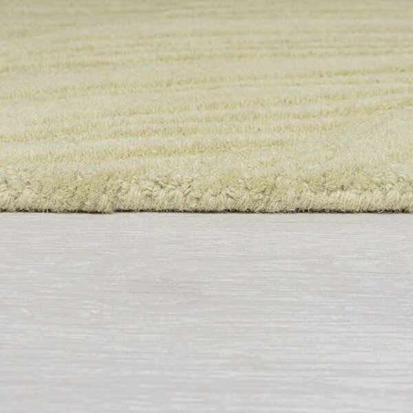 Zelena volnena preproga 200x290 cm Lino Leaf - Flair Rugs