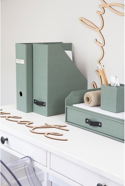 Kartonast organizator za dokumente Estelle Canvas Paper Laminate – Bigso