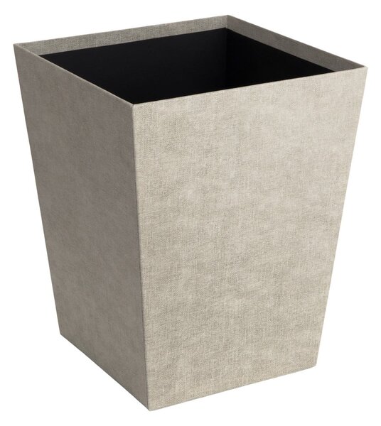 Bež koš za smeti za pisarno Sofia Canvas Paper Laminate – Bigso
