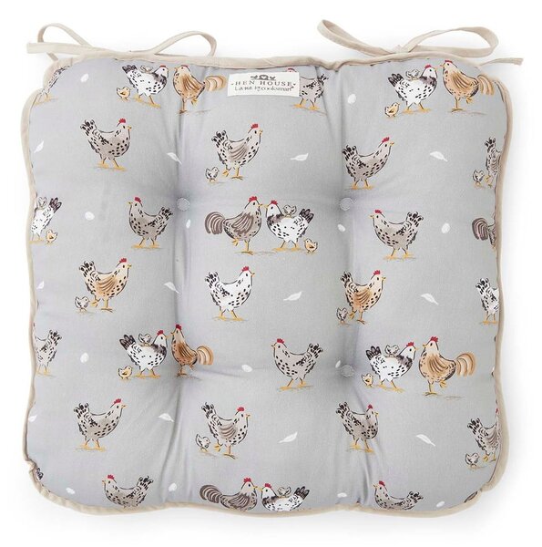 Bombažna sedežna blazina 36x34 cm Hen House – Cooksmart ®