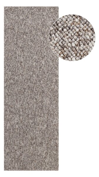 Siv pralen tekač 80x240 cm Rocco Taupe – Elle Decoration