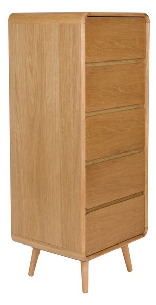 Komoda iz masivnega jesena v naravni barvi 45x112x40 cm Rise – Zuiver