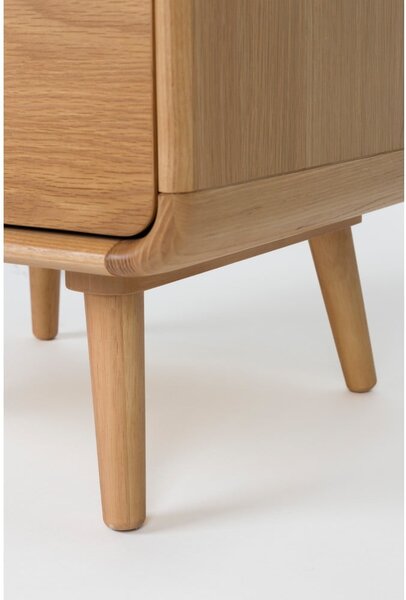 Komoda iz masivnega jesena v naravni barvi 45x112x40 cm Rise – Zuiver