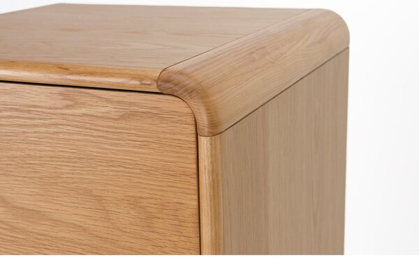 Komoda iz masivnega jesena v naravni barvi 45x112x40 cm Rise – Zuiver