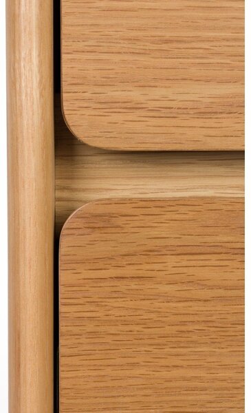 Komoda iz masivnega jesena v naravni barvi 45x112x40 cm Rise – Zuiver