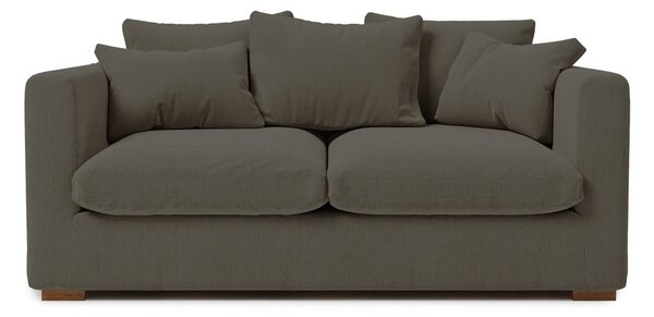 Temno siv žametni kavč 175 cm Comfy - Scandic