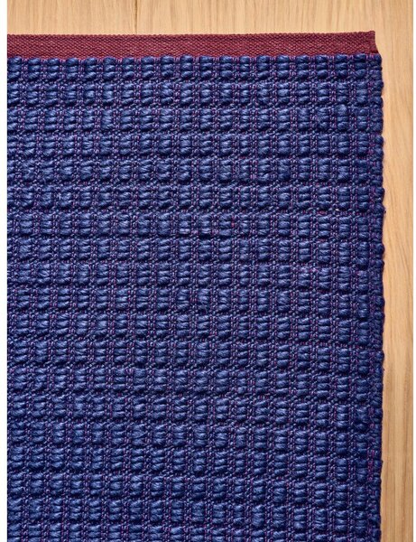 Modra ročno tkana preproga 200x290 cm Kai – MADE