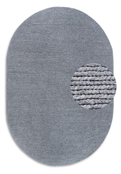 Siva ročno tkana volnena preproga 160x230 cm Francois – Villeroy&Boch