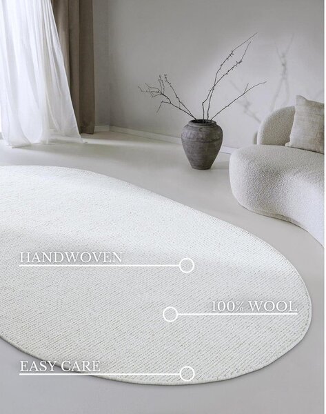 Bela ročno tkana volnena preproga 160x230 cm Francois – Villeroy&Boch