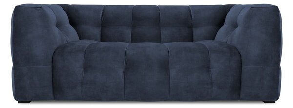 Modra žametna zofa Windsor & Co Sofas Vesta, 208 cm