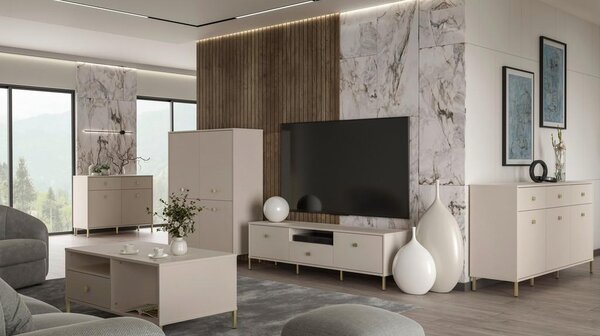 Modern Living Klubska Miza Salvatrice, Peščena Barva