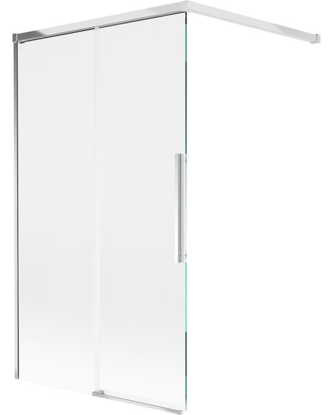 Mexen Rox 2-krilna tuš pregrada, drsna 120 x 150 cm, prosojna, krom - 8C9-120-003-01-00