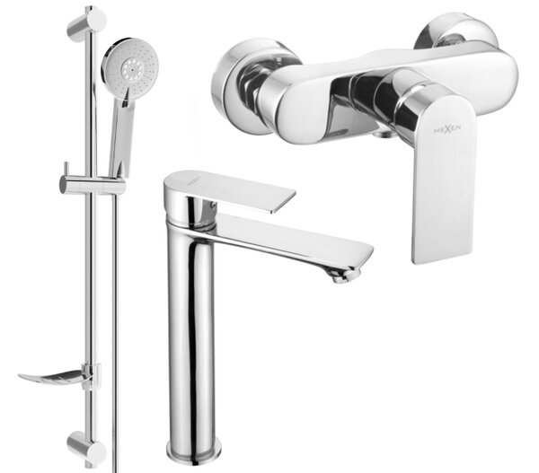 Mexen Royo DF40 pršni komplet, krom - 72214DF40-00