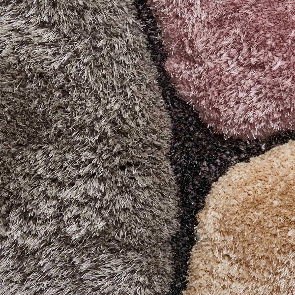 Sivo-roza preproga Think Rugs Noble House Rock, 150 x 230 cm