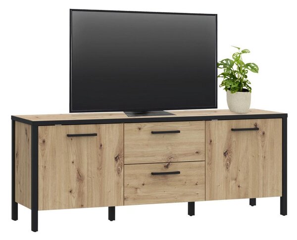 Modern Living Tv-element Kirikus, Barva Hrasta, Črna