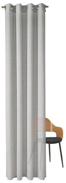 ZAVESA Z OBROČKI prosojno 140/250 cm