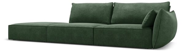 Temno zelen ležalnik (desni kot) Vanda – Mazzini Sofas