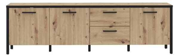 Modern Living Tv-element Kirikus, Barva Hrasta, Črna