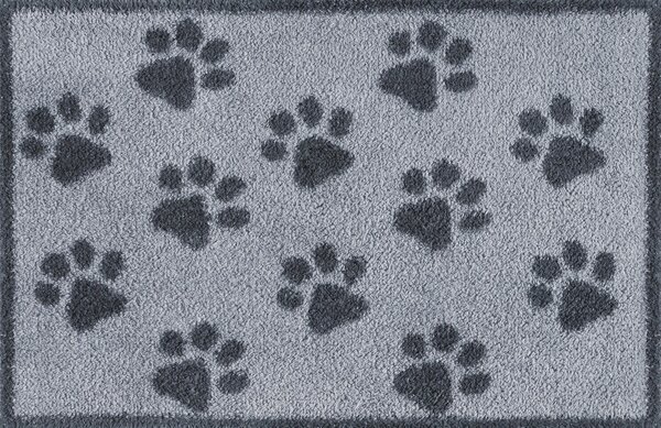 PREDPRAŽNIK Paws Grey 40/60 cm potiskano siva
