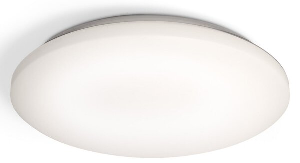 OSRAM LED senzorska stropna svetilka ORBIS IP44, Ø 30 cm, bela, Bela, Kopalnica, Aluminij, Sodobni