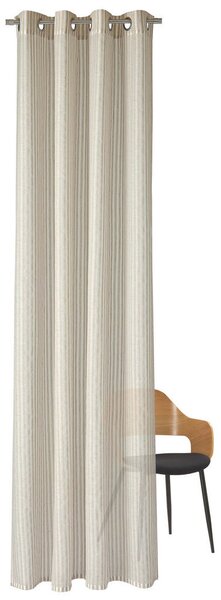 ZAVESA Z OBROČKI prosojno 140/250 cm