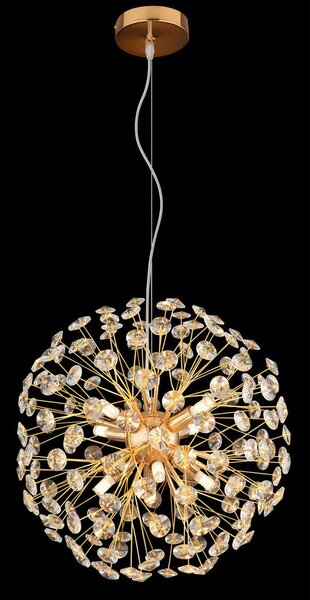 KRISTALNA VISEČA SVETILKA KATRINA 40/150 cm