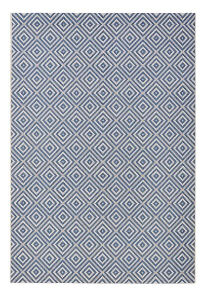 Modra zunanja preproga NORTHRUGS Karo, 140 x 200 cm