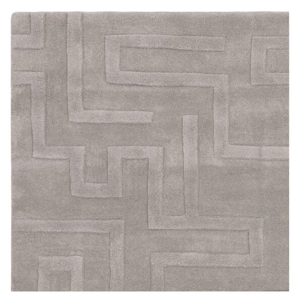 Svetlo siva volnena preproga 120x170 cm Maze – Asiatic Carpets