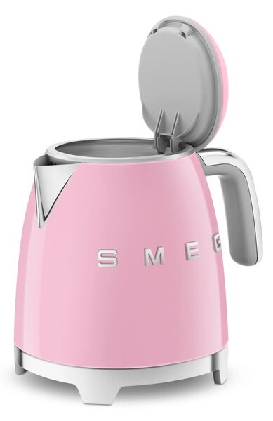 Rožnat grelnik vode iz nerjavečega jekla 800 ml Retro Style – SMEG