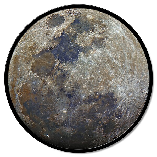 Stenska dekoracija Luna