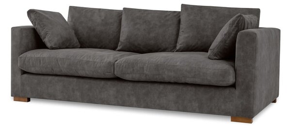 Antracitno siva sedežna garnitura 220 cm Comfy – Scandic