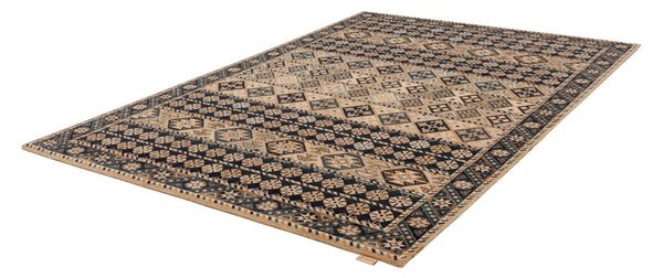 Rjava volnena preproga 170x240 cm Astrid – Agnella