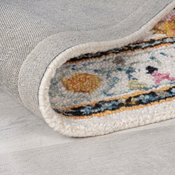 Rumena volnena preproga 230x160 cm Dahlia - Flair Rugs