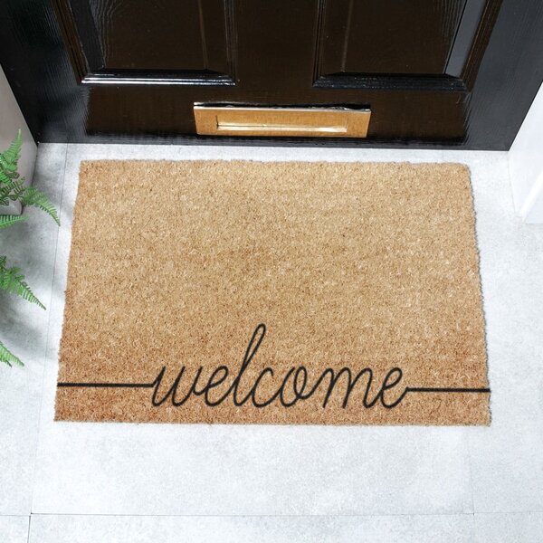 Predpražnik iz kokosovih vlaken 40x60 cm Curly – Artsy Doormats