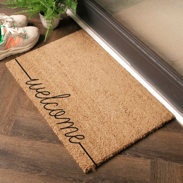 Predpražnik iz kokosovih vlaken 40x60 cm Curly – Artsy Doormats
