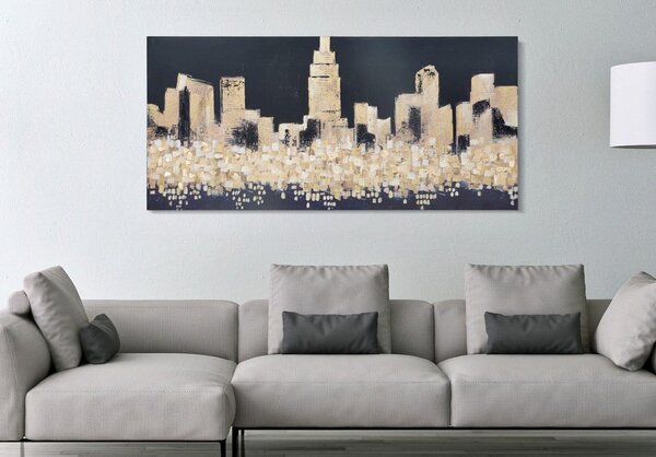 Slika 150x70 cm Golden City - Mauro Ferretti