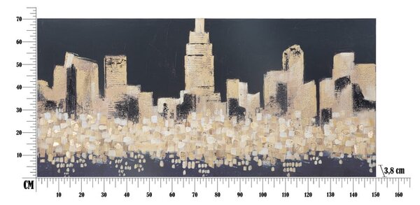 Slika 150x70 cm Golden City - Mauro Ferretti