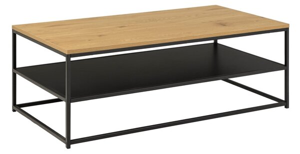 Črna kavna mizica 60x120 cm Gila - Actona
