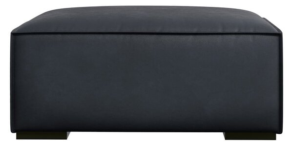 Temno moder usnjen tabure Madame – Windsor & Co Sofas