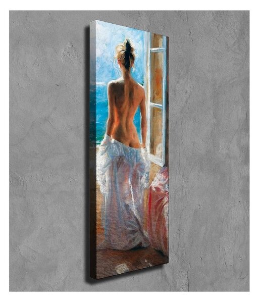 Stenska slika na platnu Window, 30 x 80 cm