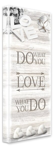 Slika Styler Canvas Shabby Do What, 27 x 75 cm