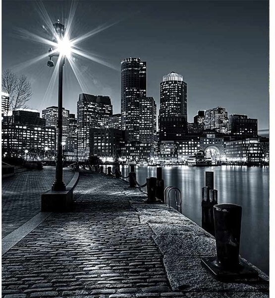 Fototapeta nočni Boston