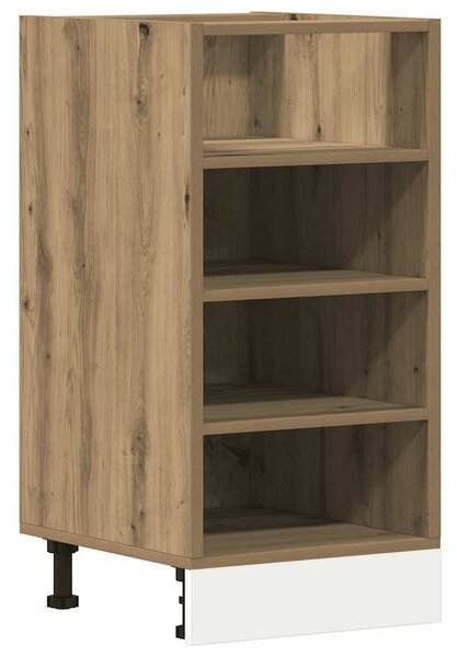 VidaXL Spodnja omarica Artisan Oak 40x44,5x81,5 cm Inženirski les