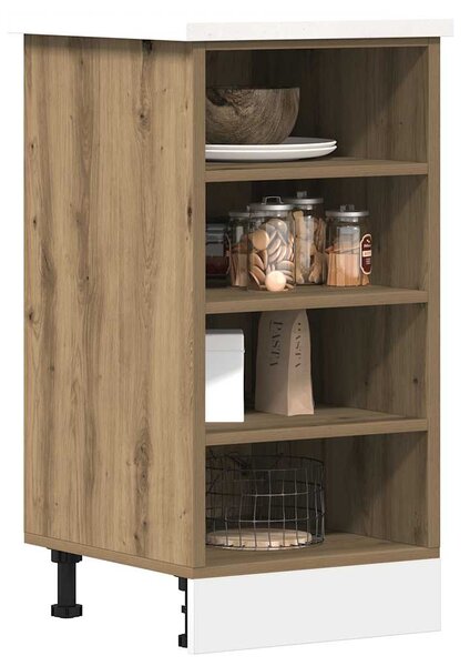 VidaXL Spodnja omarica Artisan Oak 40x44,5x81,5 cm Inženirski les